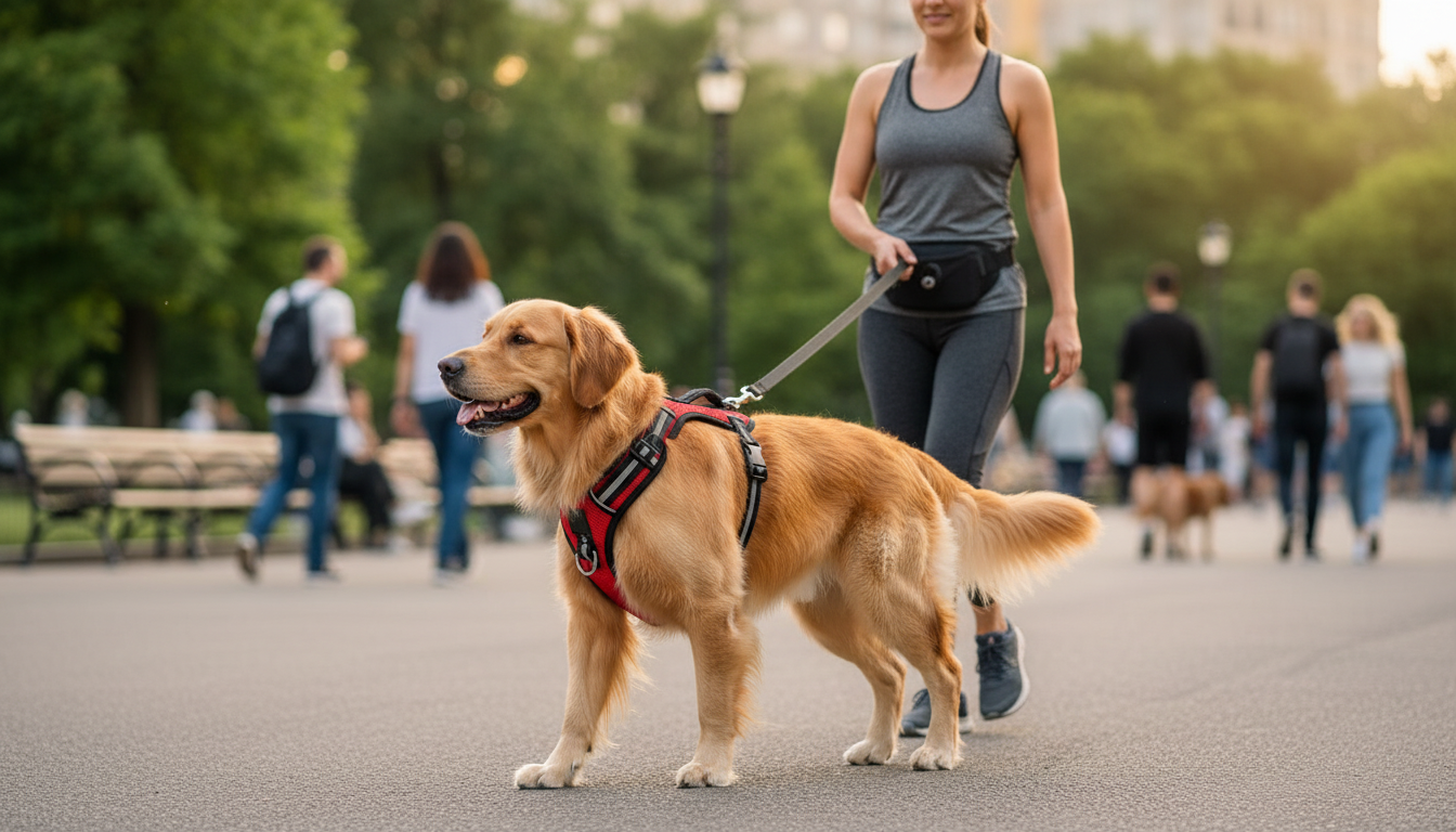 Adjustable No-Pull Dog Harness – Mesh With Reflective Straps