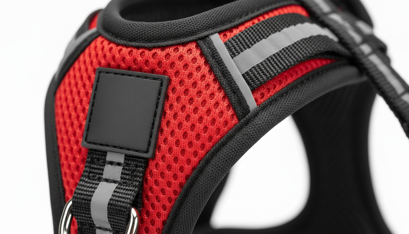 Adjustable No-Pull Dog Harness – Mesh With Reflective Straps