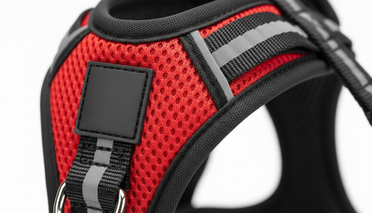 Adjustable No-Pull Dog Harness – Mesh With Reflective Straps