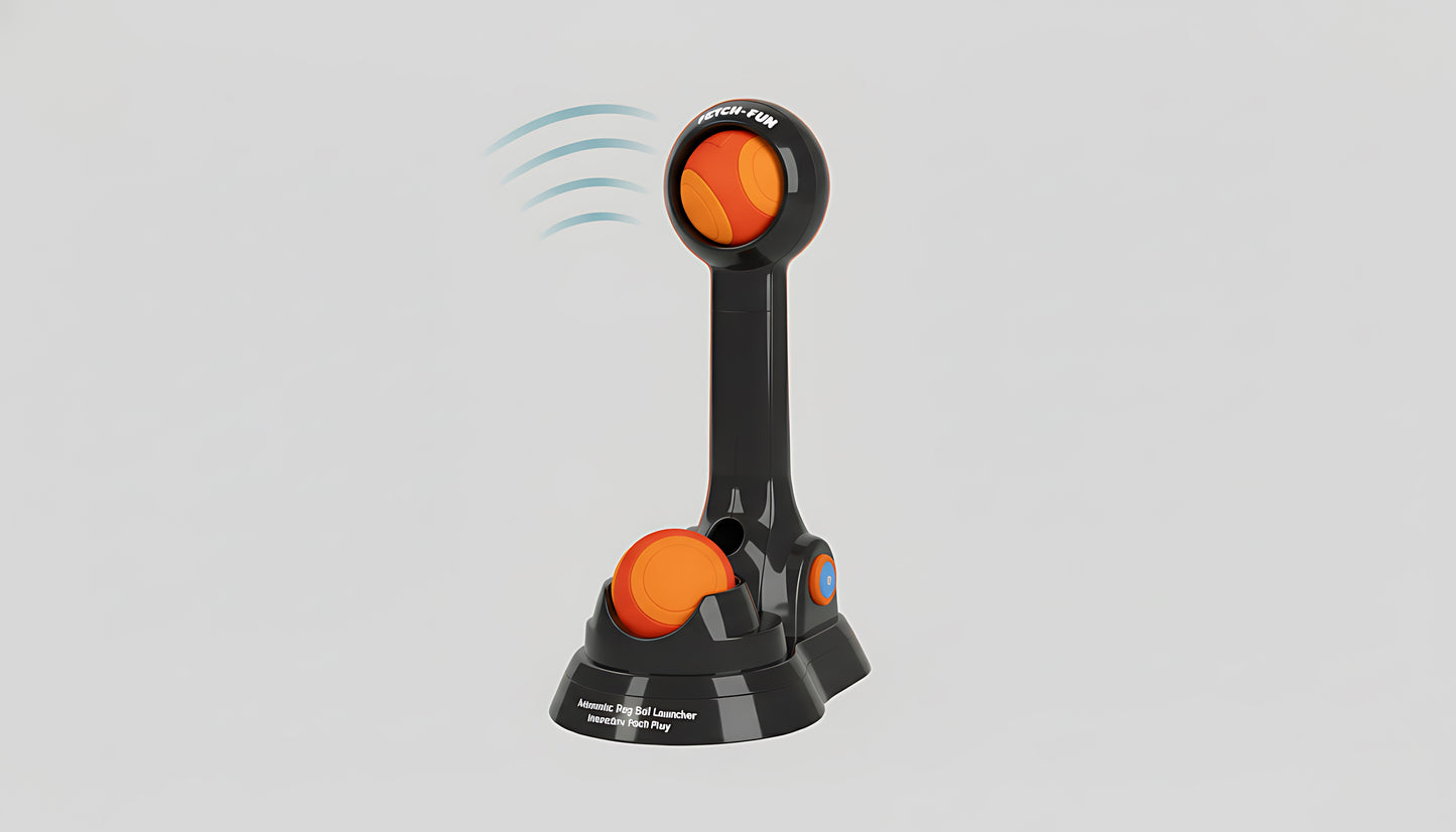 Automatic Dog Ball Launcher for Independent Fetch Play