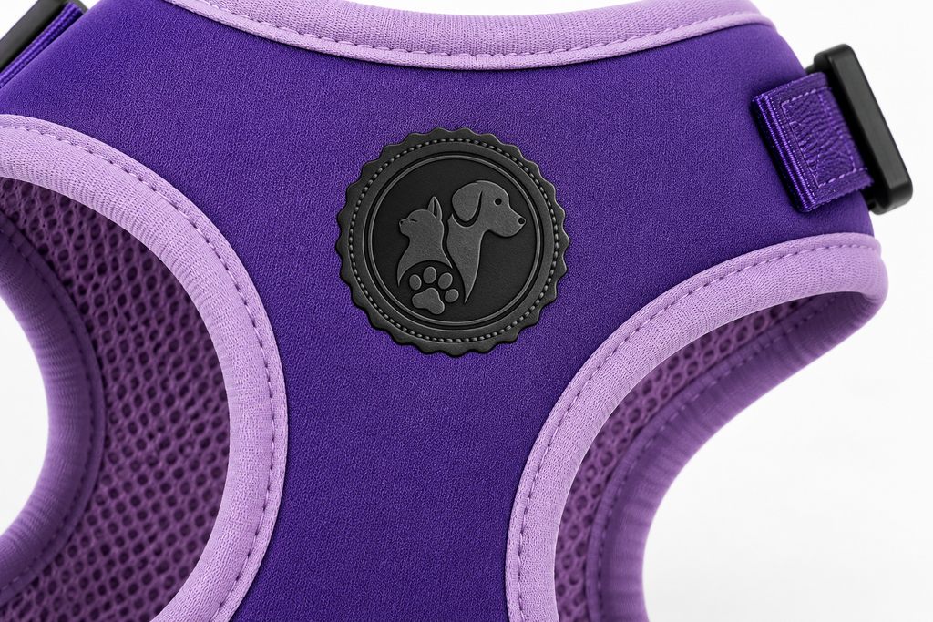 Purple No-Pull Dog Harness Vest