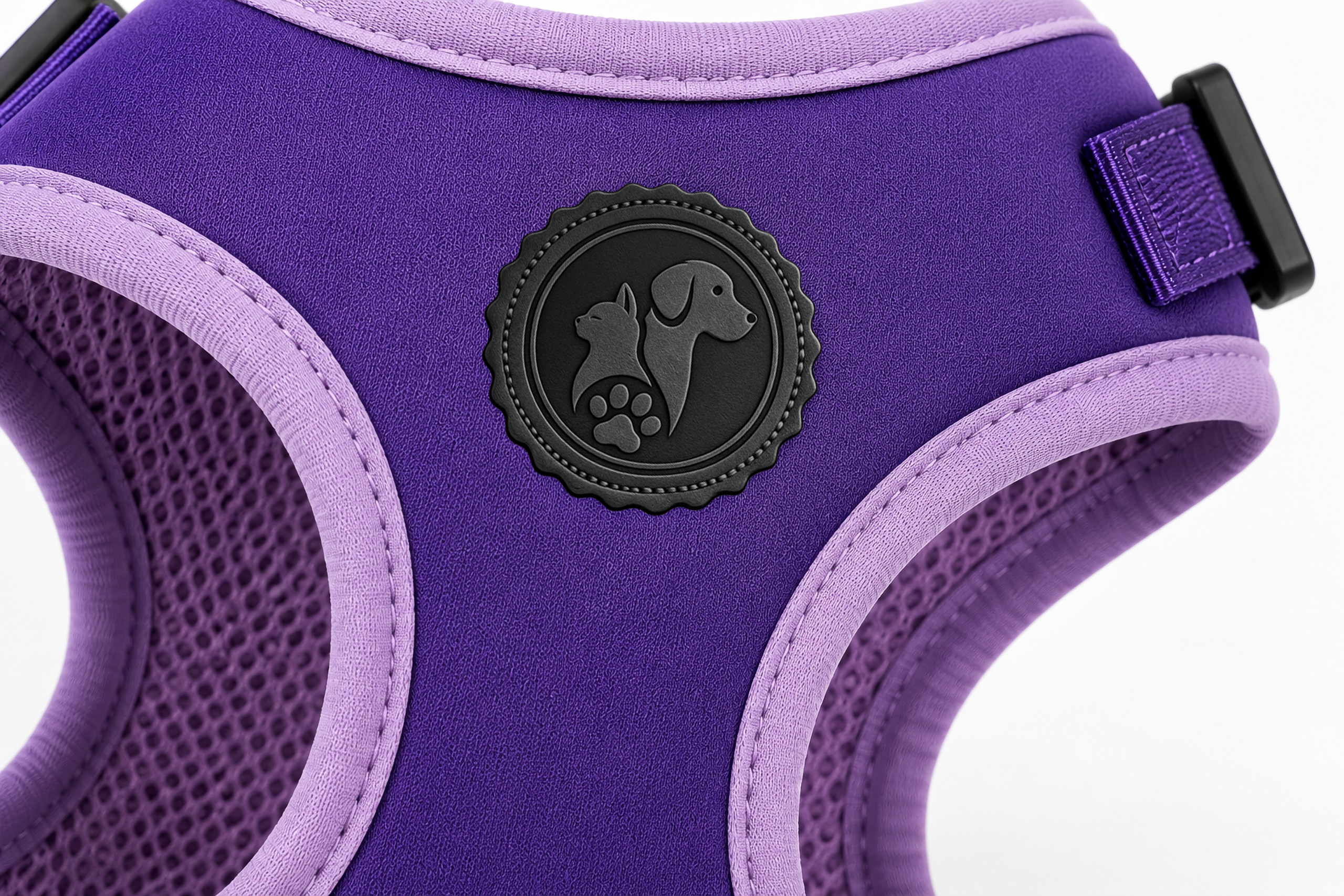 Purple No-Pull Dog Harness Vest