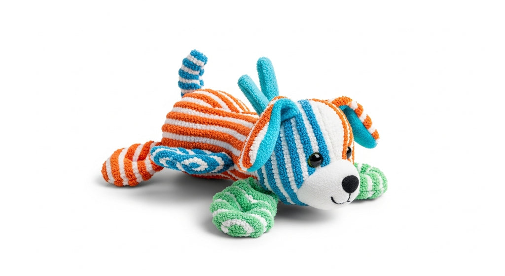 Squeaky Plush Dog and Cat Toy – Soft and Durable Chew Toy