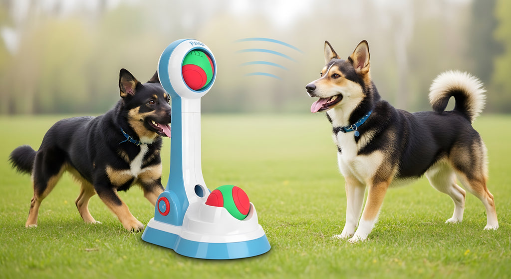 Automatic Dog Ball Launcher for Interactive Fetch Play