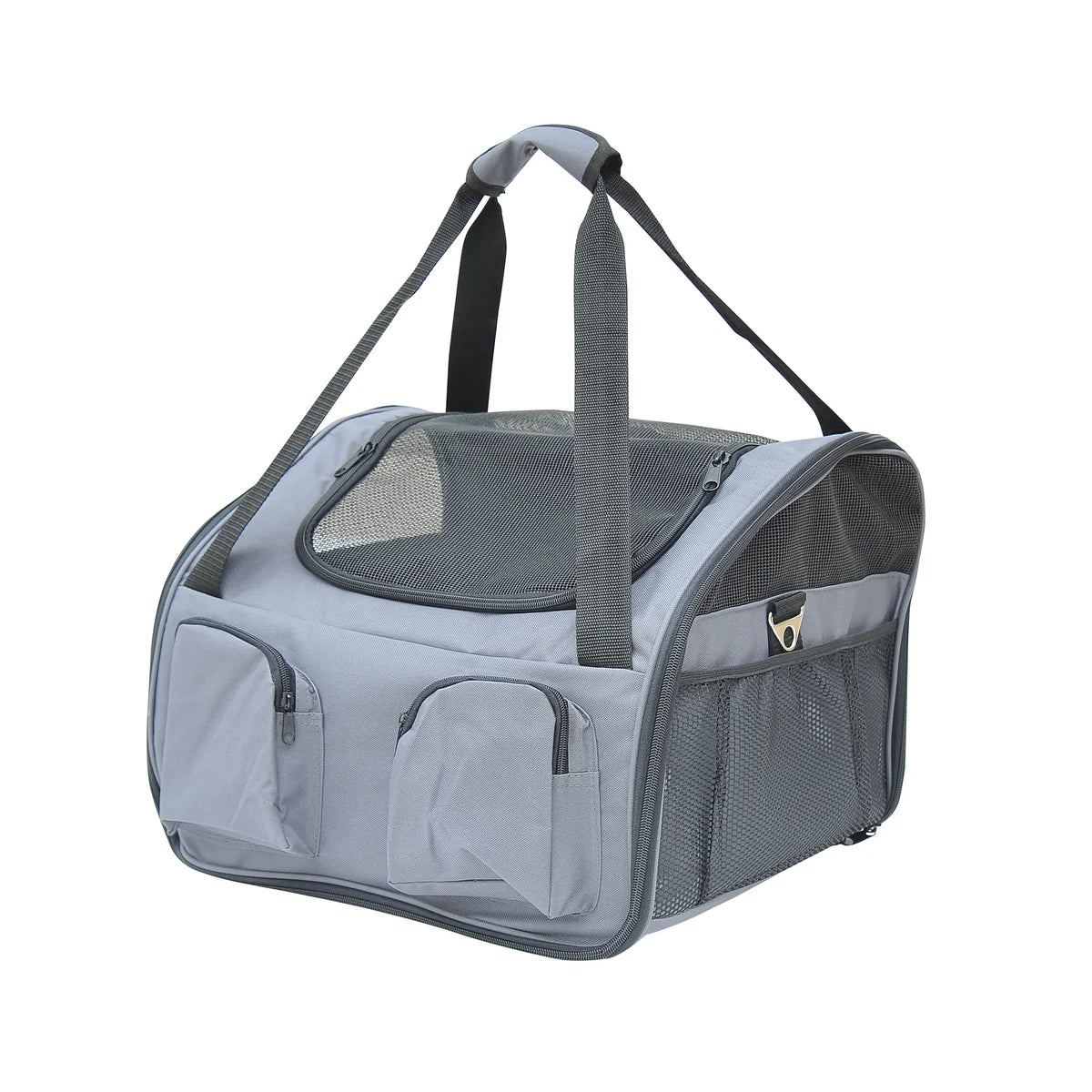 Portable Folding Pet Carrier for Cats & Small Dogs 41x34x30cm
